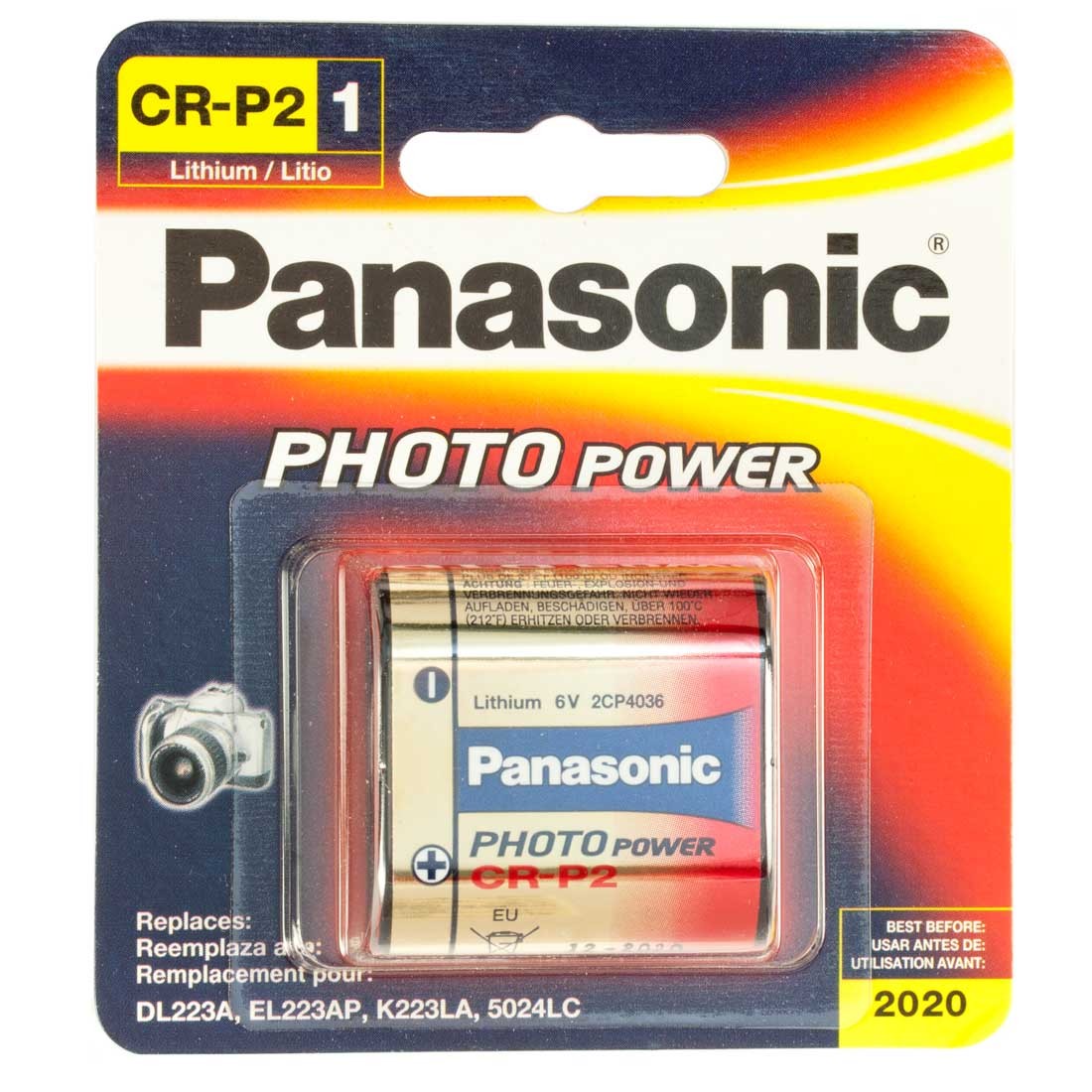 Panasonic Batteries for Photo Power Cameras
