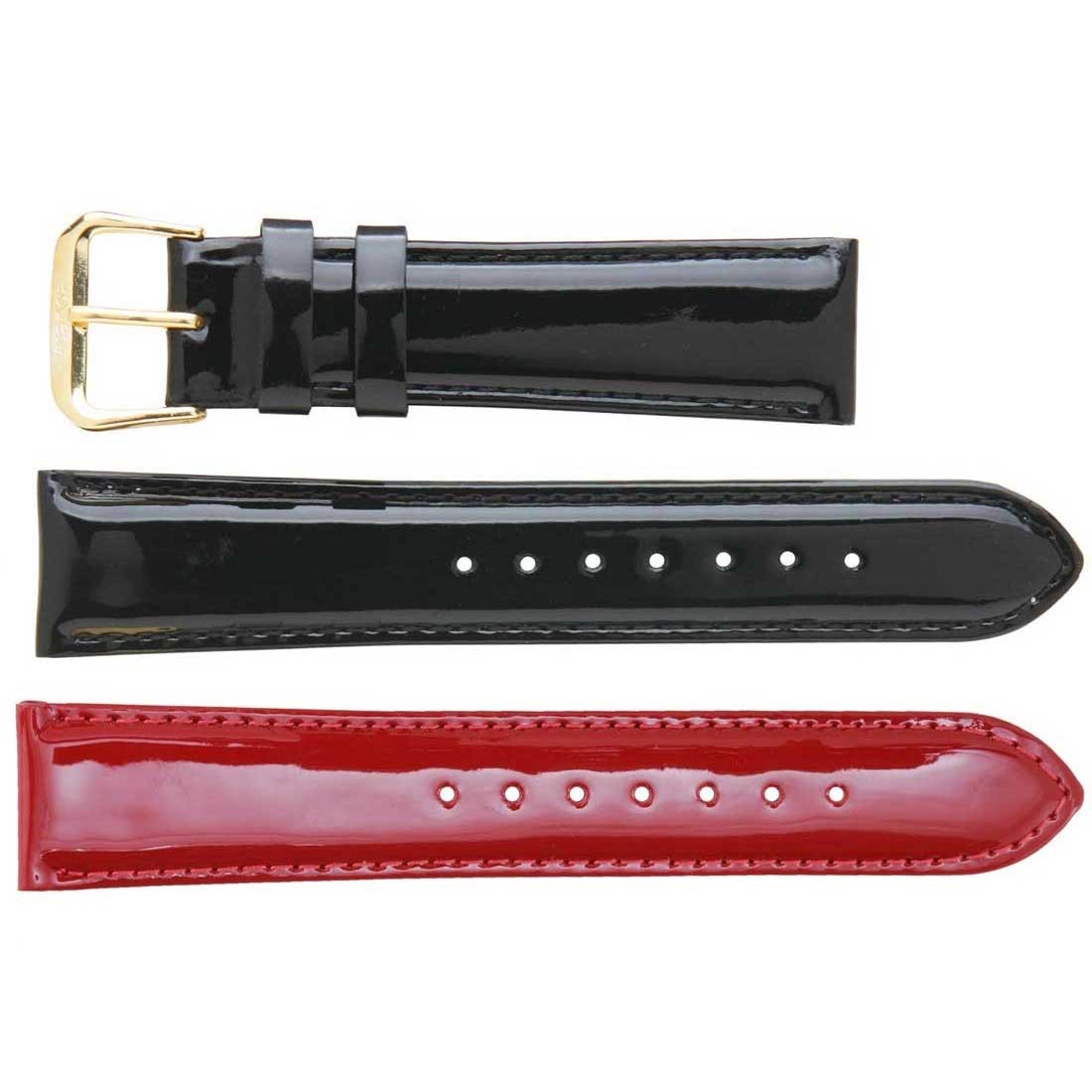 Banda No. 231 Shiny Smooth Calfskin Fine Leather Straps (12mm~22mm)