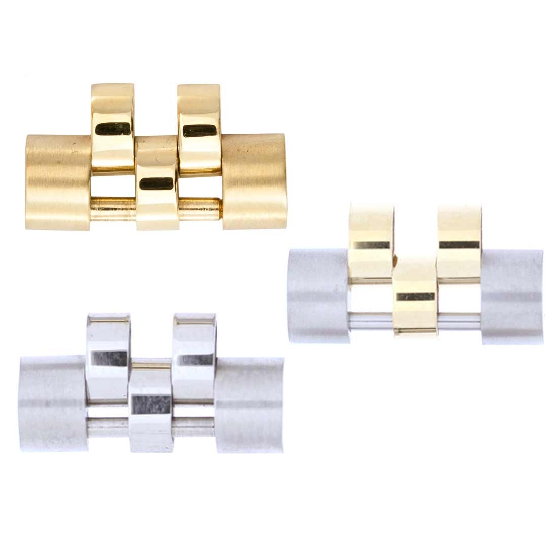 Men's Jubilee Style Link with Screw for Rolex Watches (~15.5mm)