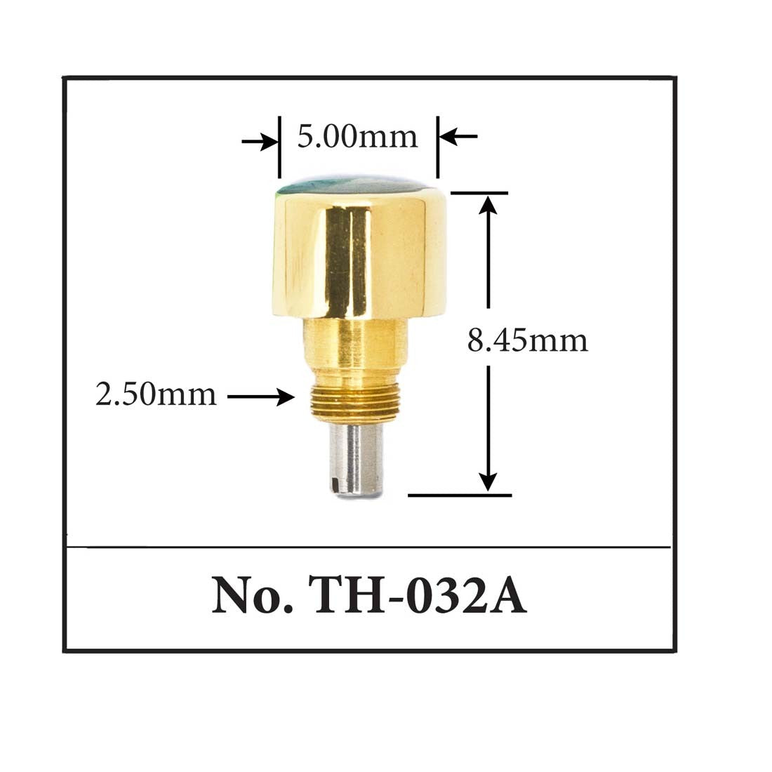 TH-032A, Generic Pusher for TAG. (5.00mm x 8.45mm x 2.50mm)