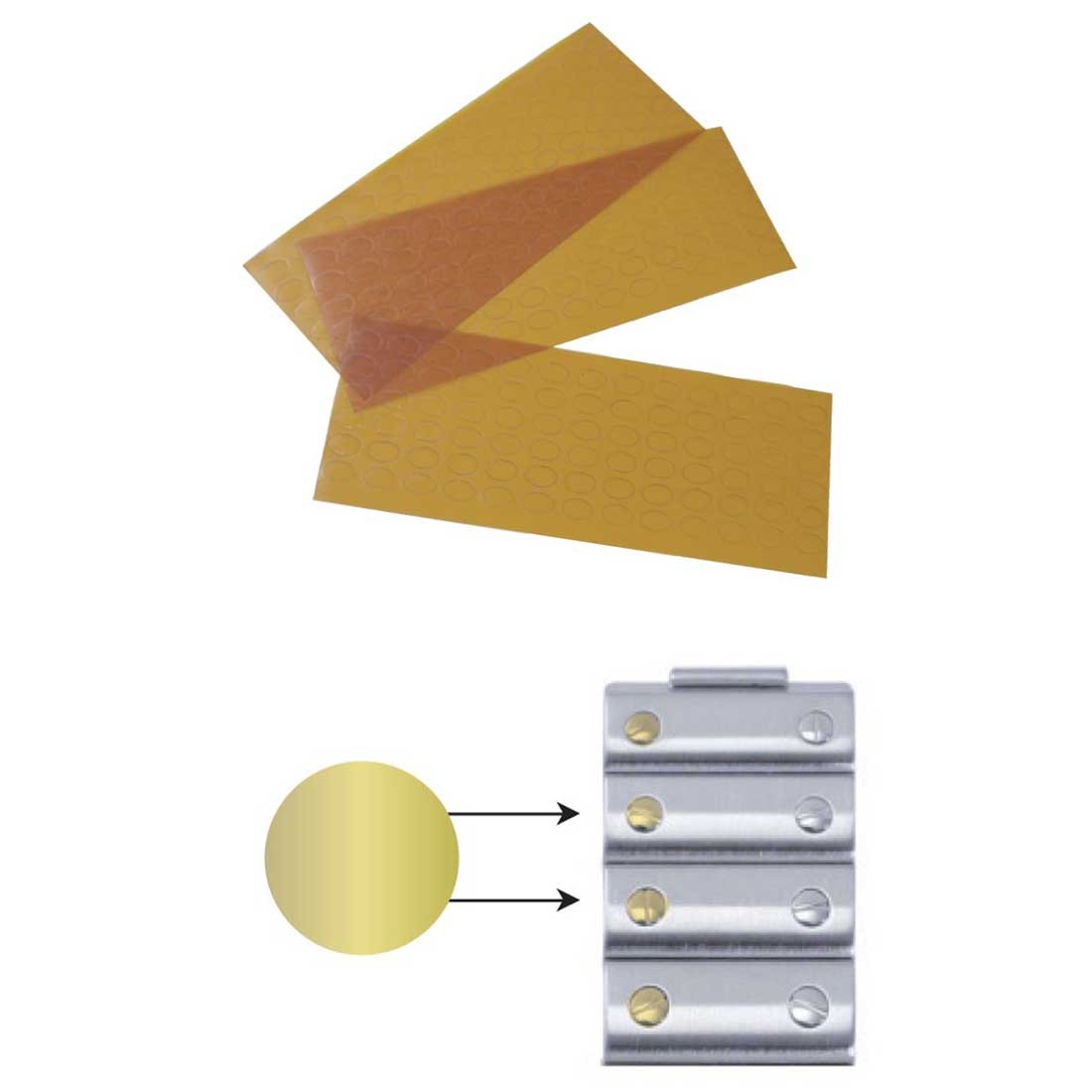 Amber Polyimide Protection Sheets