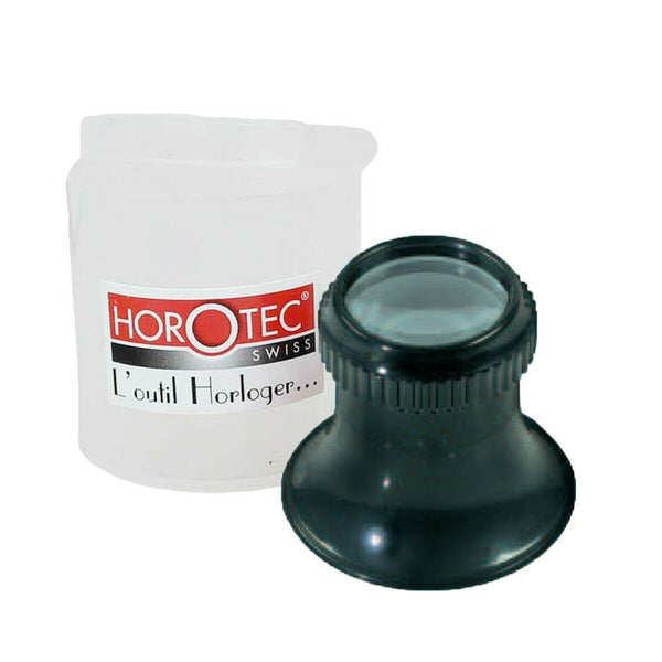 Horotec MSA 00.011 Eyeglass Loupe Aplanatic with Screwed Bezel (22mm Lens)