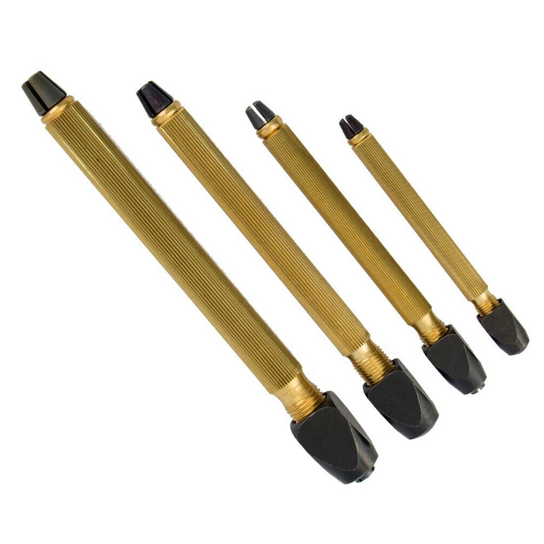 Horotec MSA 02.026 Assortment of Brass Pin Vice with Square Head