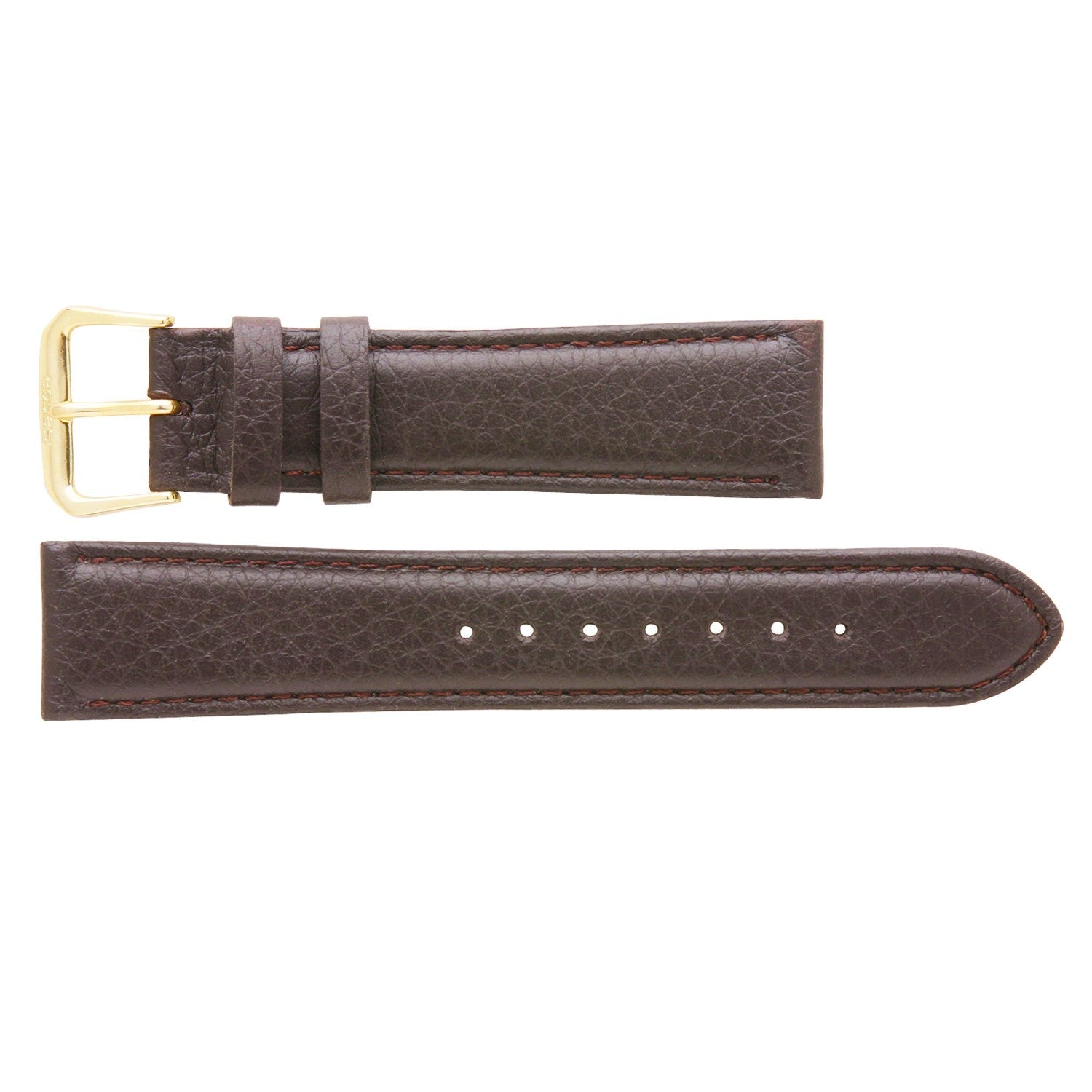 Banda No. 343 Buffalo Grain Fine Leather Straps (8mm~22mm)