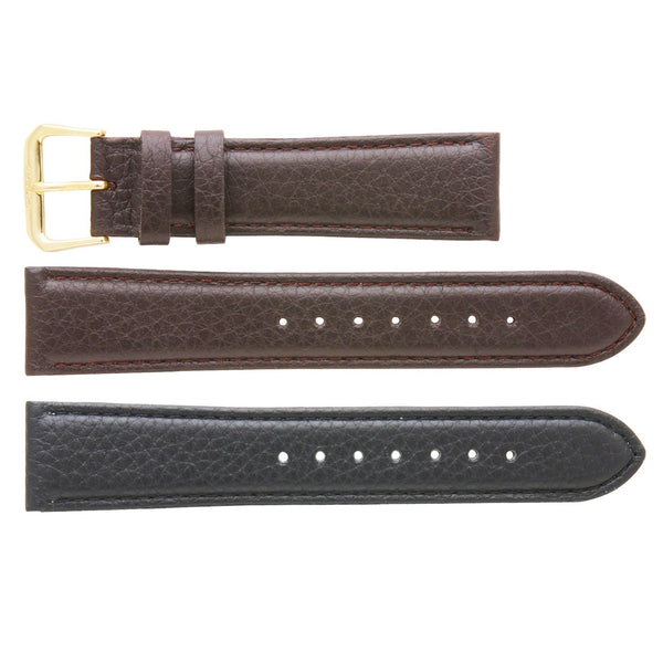 Banda No. 343 Buffalo Grain Fine Leather Straps (8mm~22mm)