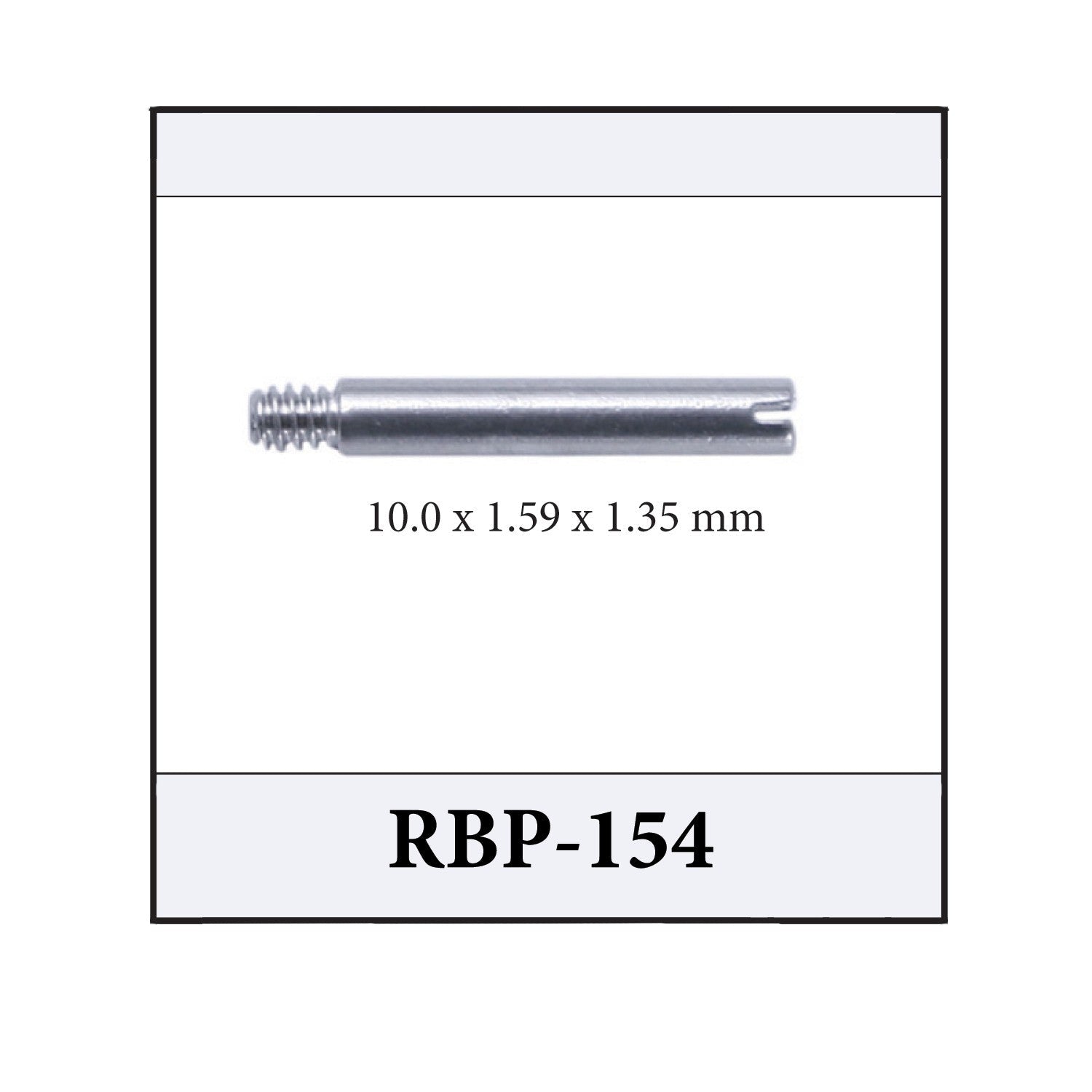 Oyster Band Stainless Steel Screw