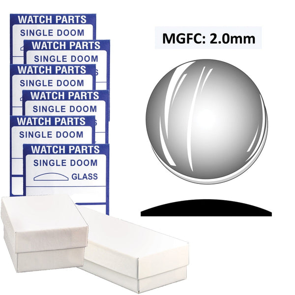 MGFC: 2.0mm Dome Flatback Crystal (35.5~50.0mm) Extra Large Size, Set of 30 PCs.