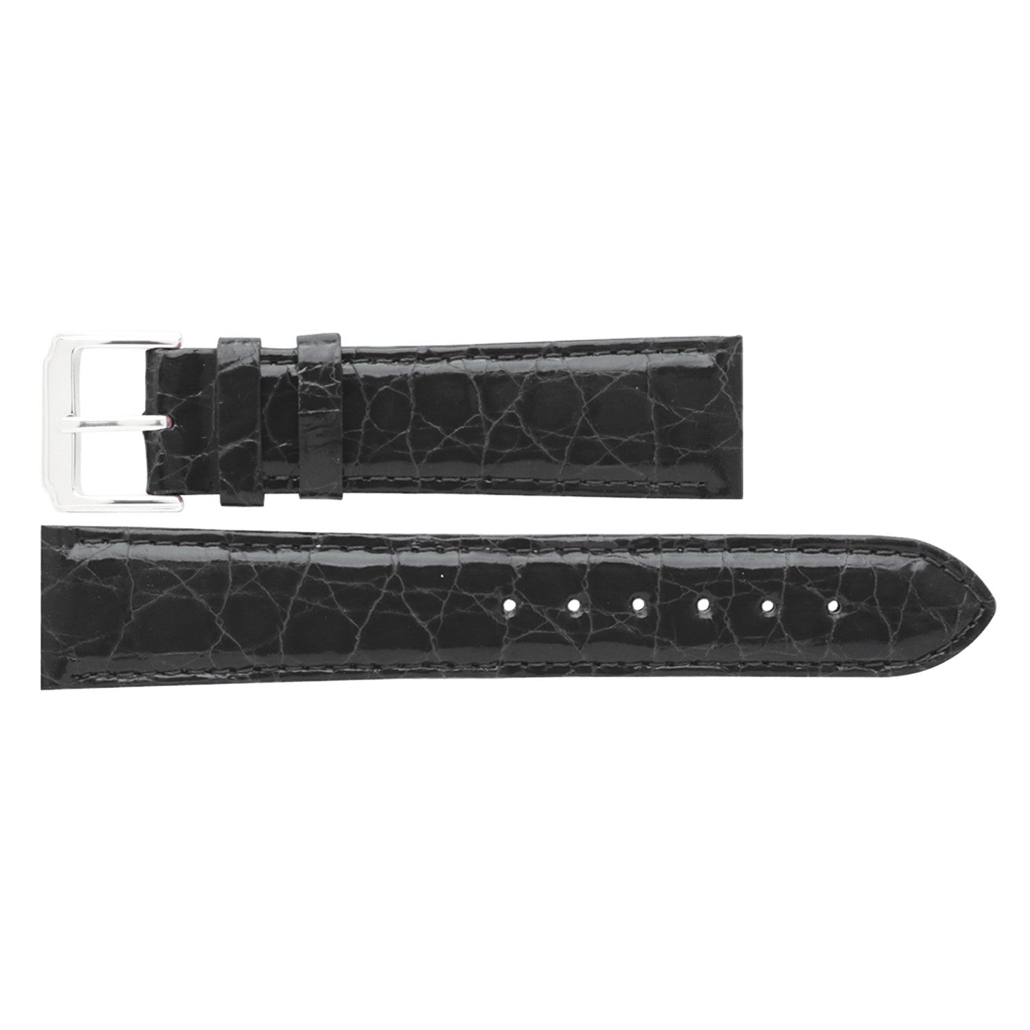 Banda No. 603 Long Genuine Crocodile Fine Leather Straps (12mm~22mm)