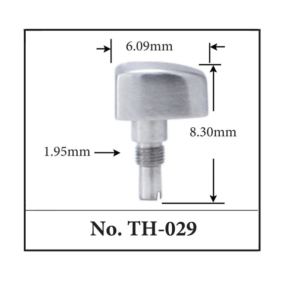 Generic Pusher for TAG. 6.09mm x 8.30mm x 1.95mm
