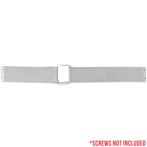 Screwing Stainless Steel Metal Mesh Replacement Band for Skagen Watches