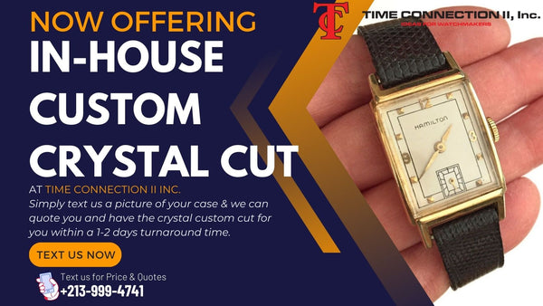 Custom Watch Crystal Cut - Service Quote