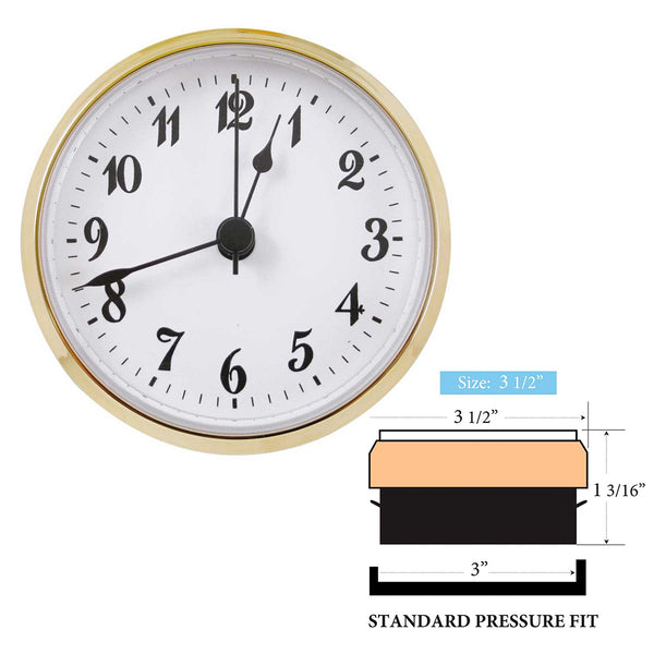 Clock Inserts Clock Movements – Time Connection II, Inc