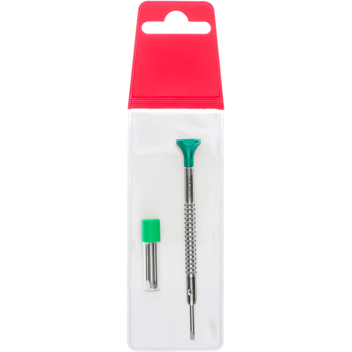 Horotec MSA01.219 Individual Ball Bearing Stainless Steel Screwdriver with 3 Blades