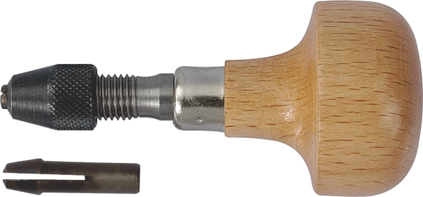 Horotec MSA 18.203 Graver Wooden Handle With 2 Tightening Chucks