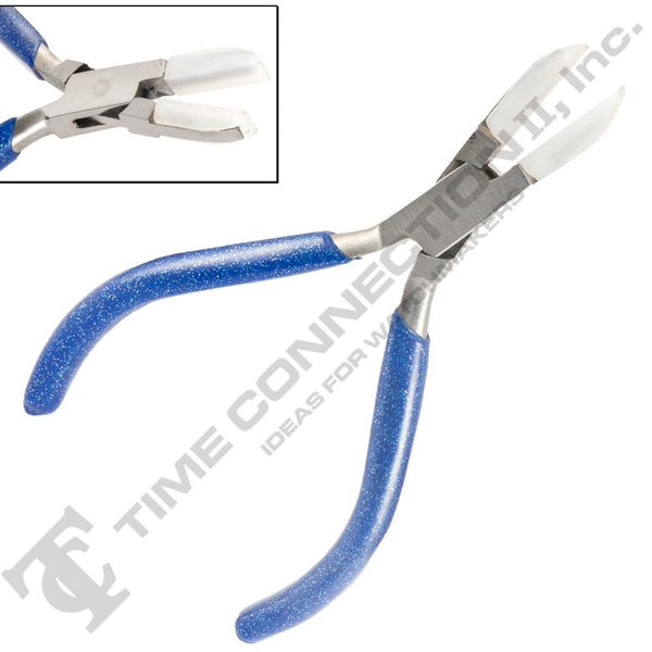 PL-275, Flat Nose Straightening Nylon Pliers (Overall Lenght 5 1/2")