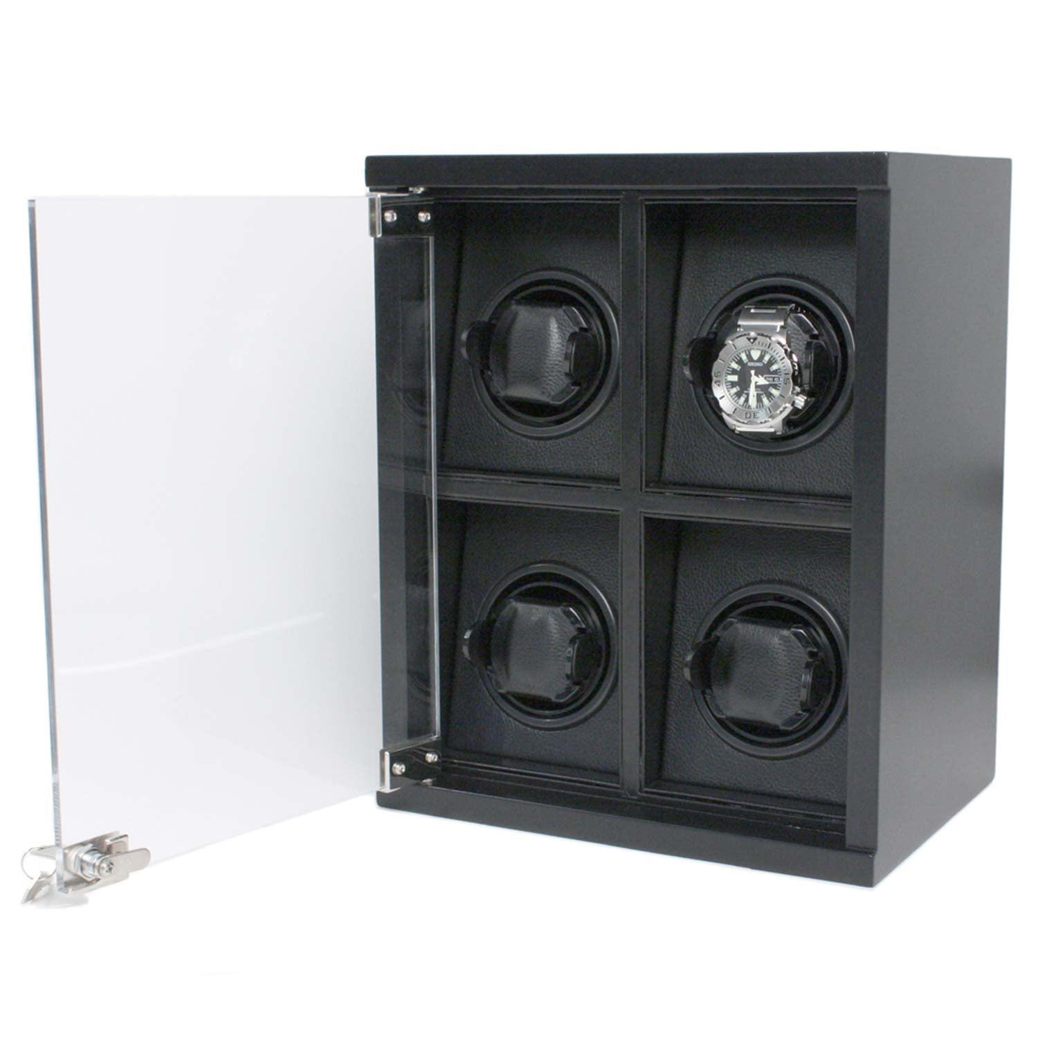 BX-681, Carbon Fiber 4 Watches Watch Winder