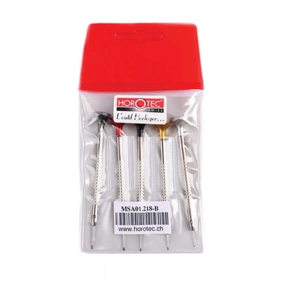 Horotec MSA01.218-B Assortment of Watchmaker Screwdrivers in Pouch