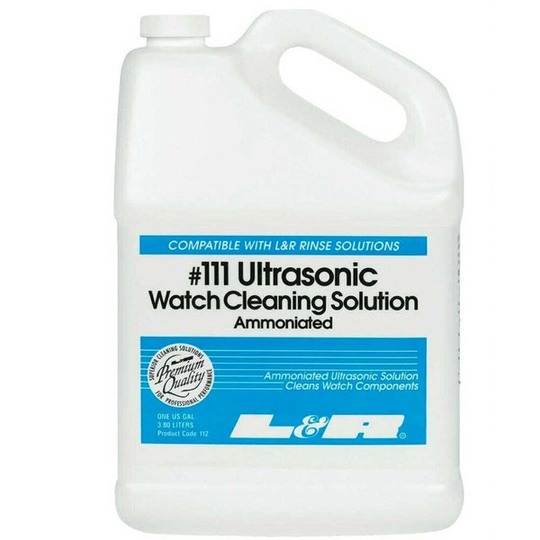 L&R No.111 Ultrasonic Waterless Watch Cleaning - 1 Gallon