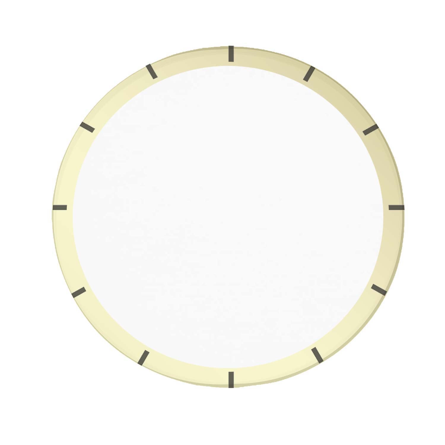 Generic Movado Bold Crystals #300 (38.5 x 1.3mm) Border: 2.0mm