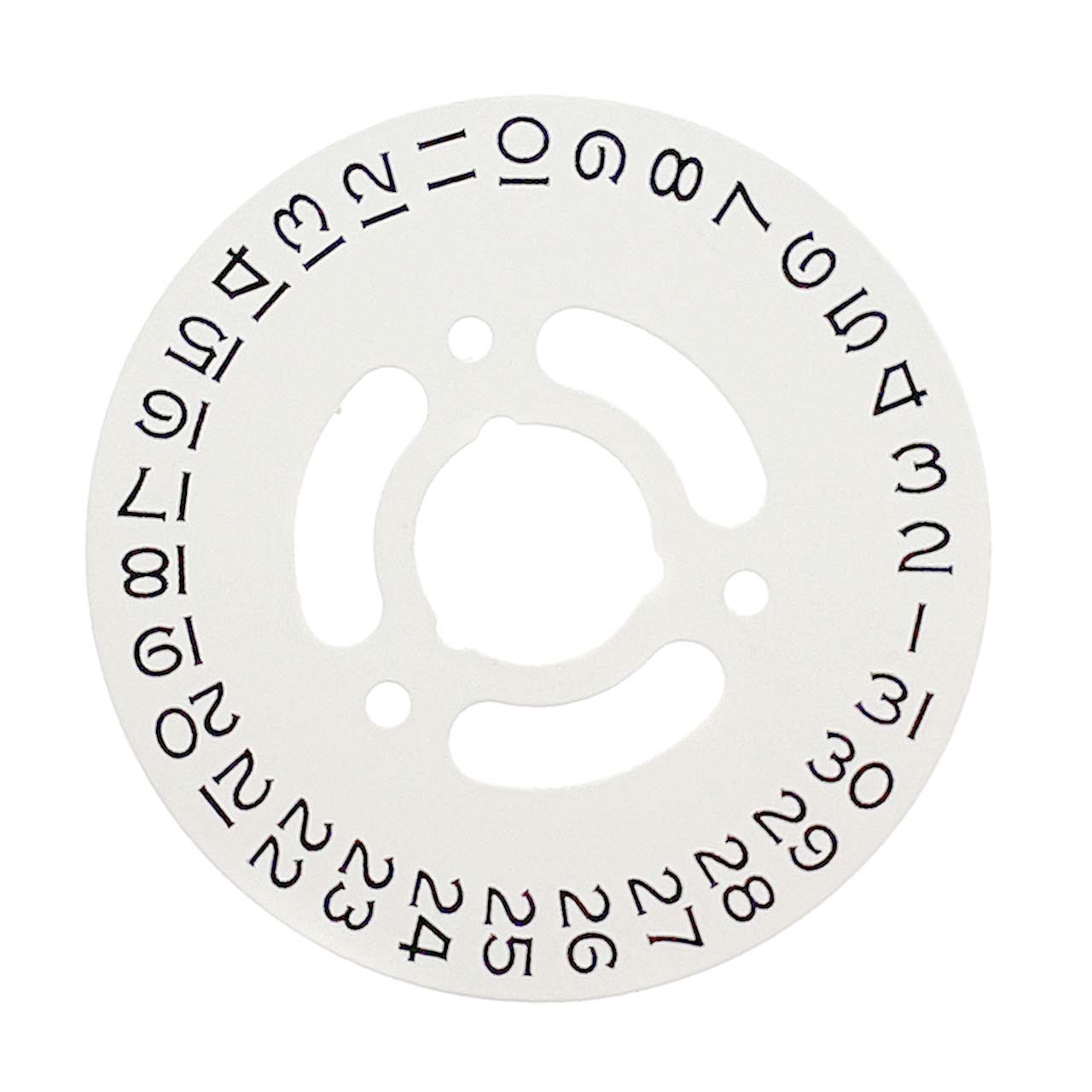 Replacement Date Dial Discs for Rolex Calibers (Various Styles)