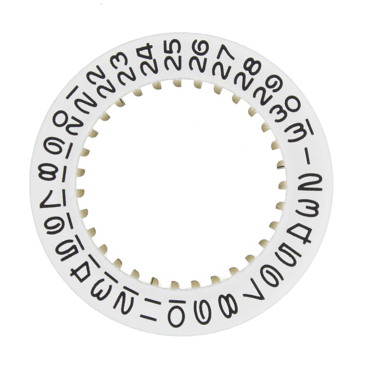 3035-5099-2 	White Date Disk